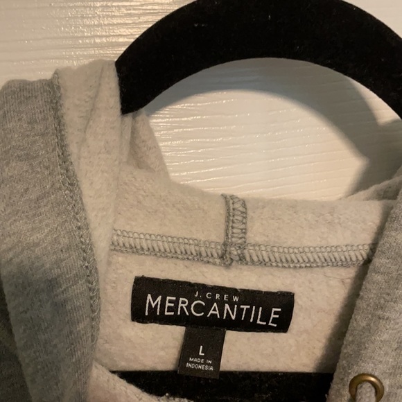 Gray J.Crew hoodie - Picture 3 of 3